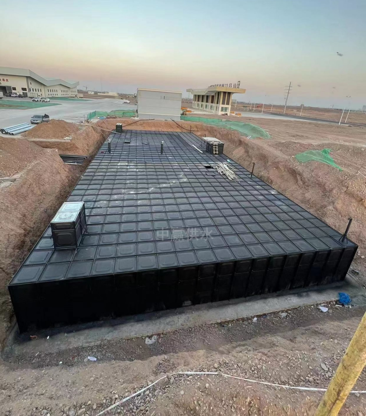 地埋式箱泵一體化無浮消防泵站 地埋式箱泵一體化無浮消防泵站