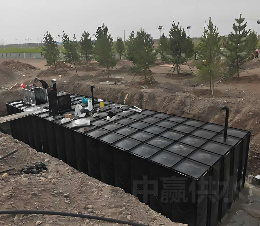 地埋式水箱一體化消防設(shè)備的埋地式設(shè)計(jì)釋放了地面空間提高建筑利用率